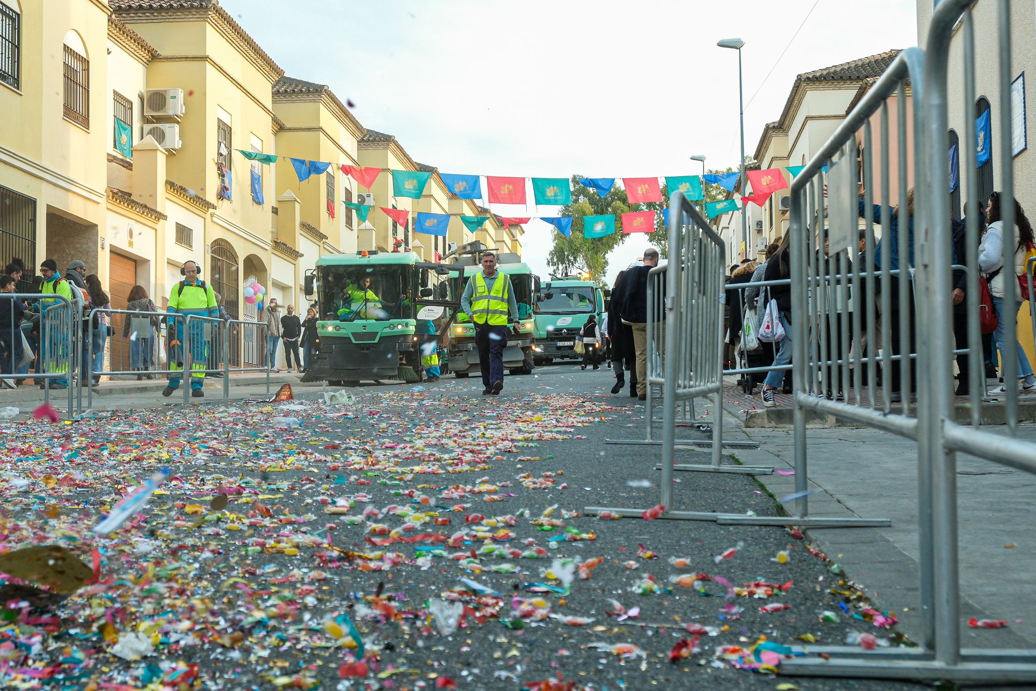 Aira recoge 8 toneladas de residuos durante las Cabalgatas de Reyes 