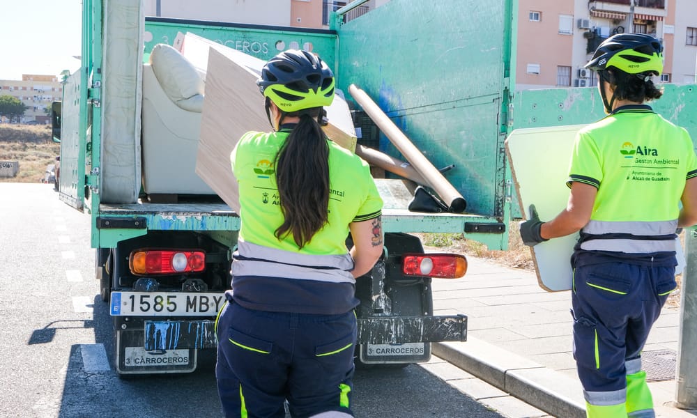 Recogida de enseres: agosto registra la mayor subida de todo el año