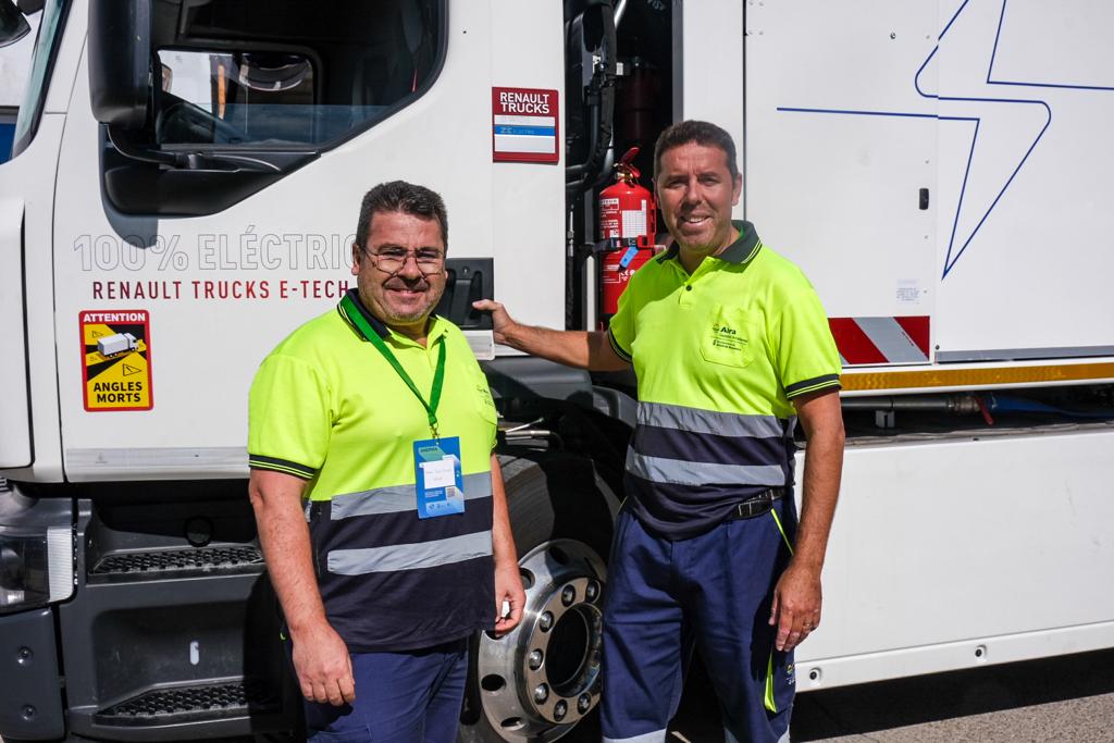 Los conductores de Aira Gestión Ambiental, los mejores de España tras el Optiwaste Challenge