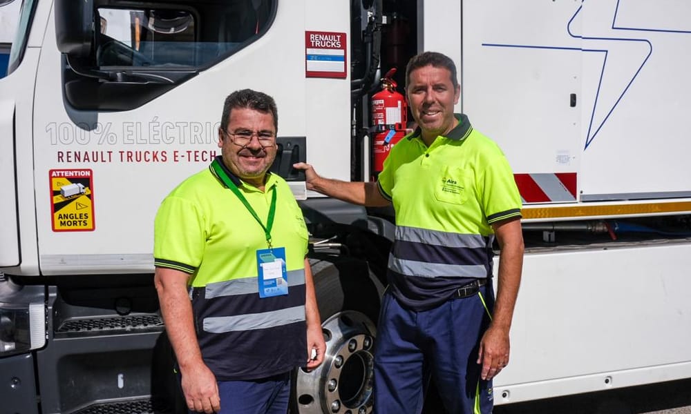 Los conductores de Aira Gestión Ambiental, los mejores de España tras el Optiwaste Challenge
