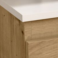 Casco roble - Tapa blanca