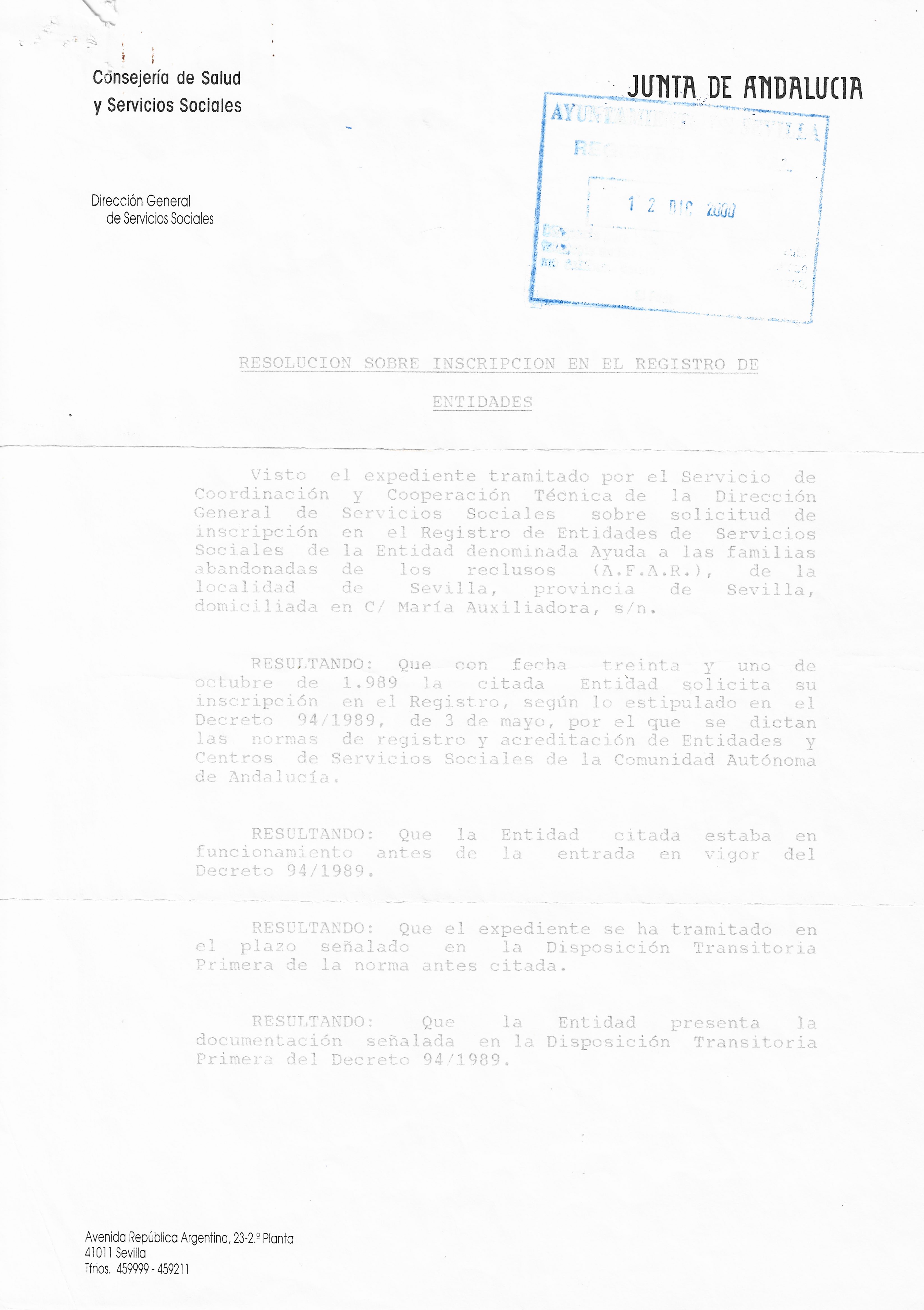 Registro Autonómico