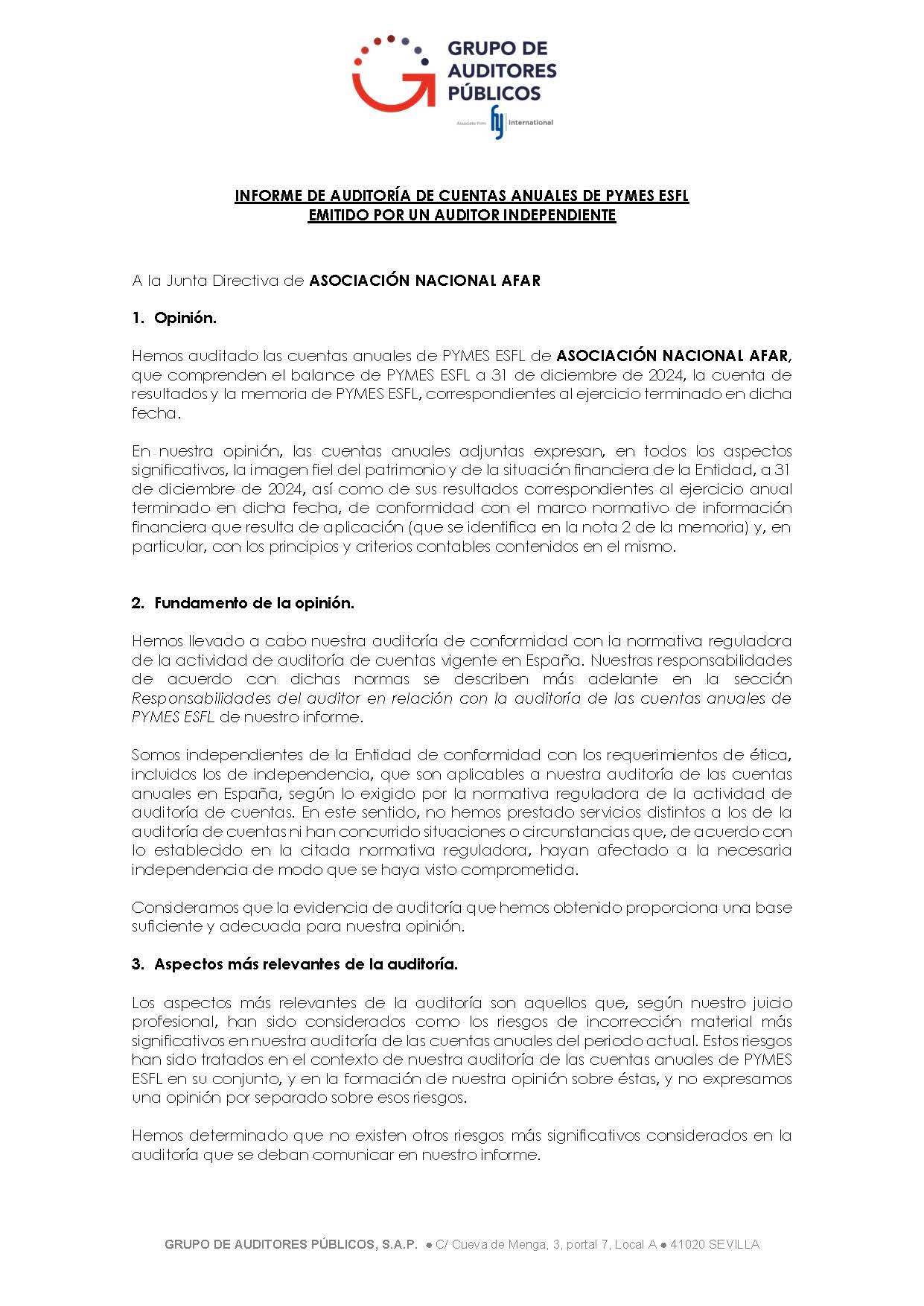 Informe Auditor 2024