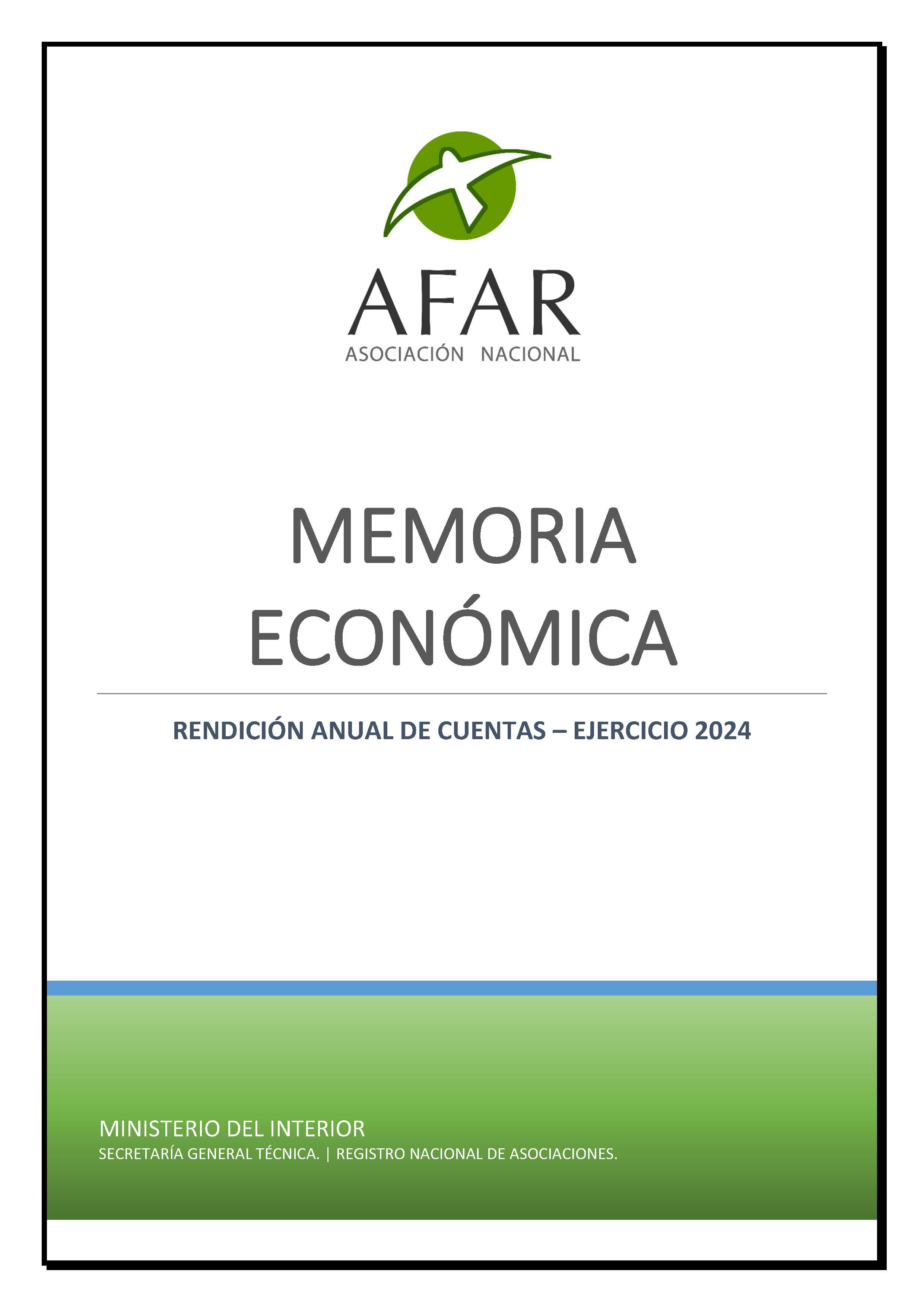 Memoria Económica 2024