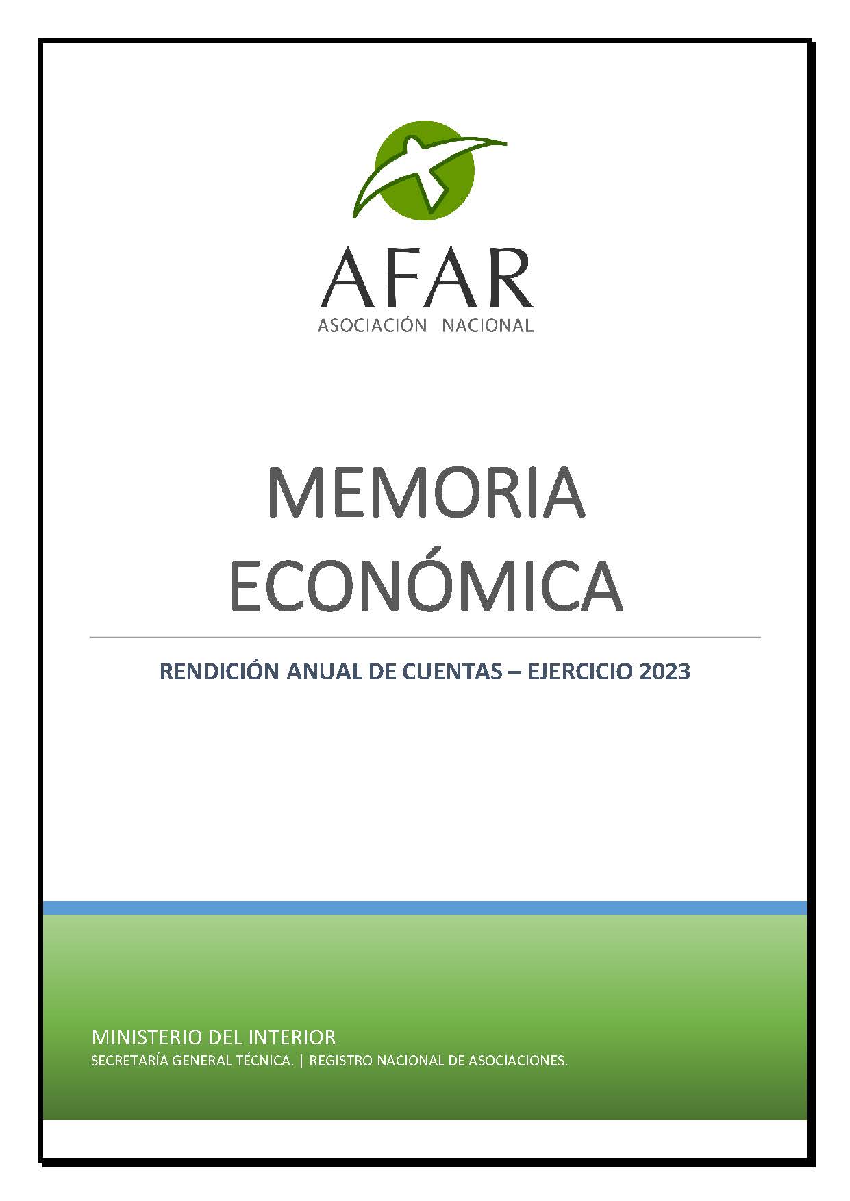 Memoria Económica 2023