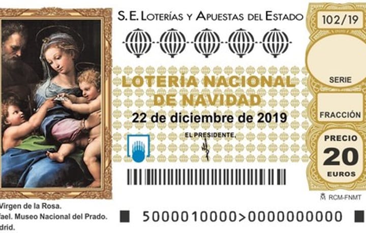 Lotería para el Sorteo de Navidad 2019