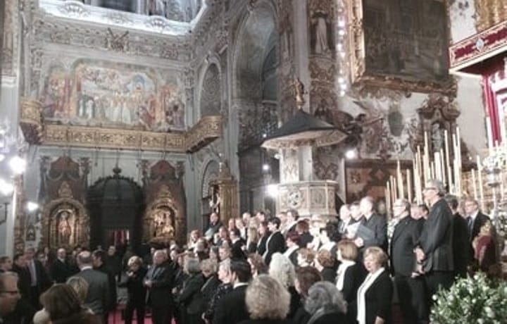 Concierto benéfico de música sacra y villancicos