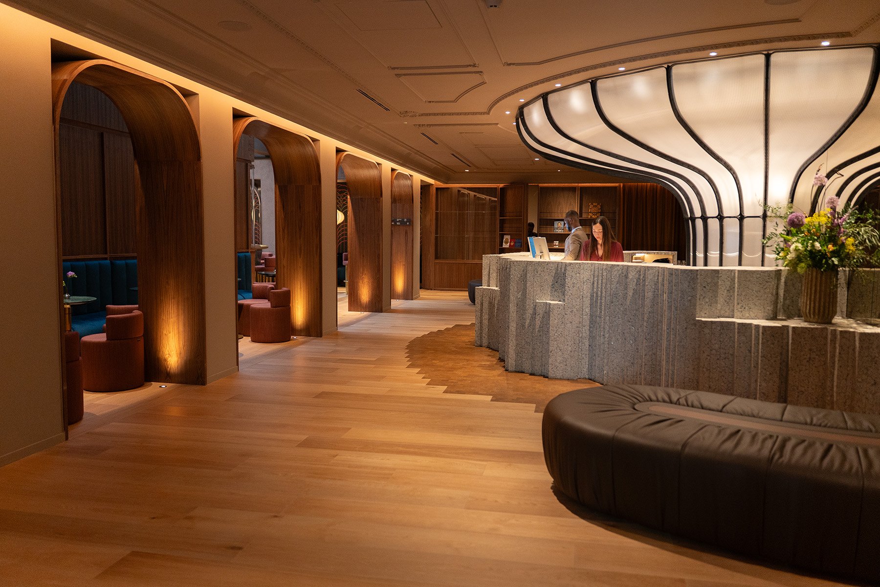 Recepción del Hotel Mercer Madrid