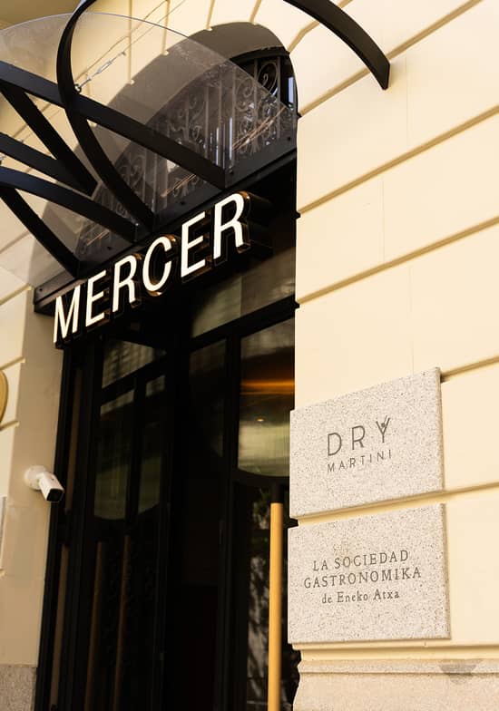 Entrada del Hotel Mercer Madrid 5*GL