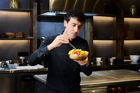 Chef Eneko Atxa en La Sociedad Gastronomika