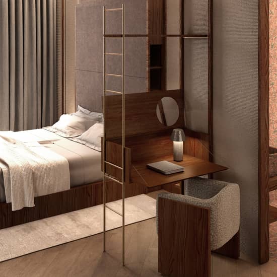 Habitación del Hotel Mercer Madrid