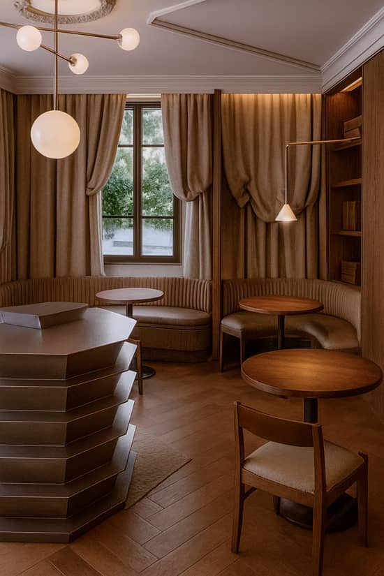 Sala de desayuno del Hotel Mercer Madrid