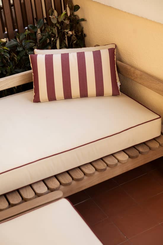 Terraza privada de la Mercer Suite en el Hotel Mercer Madrid 5*GL