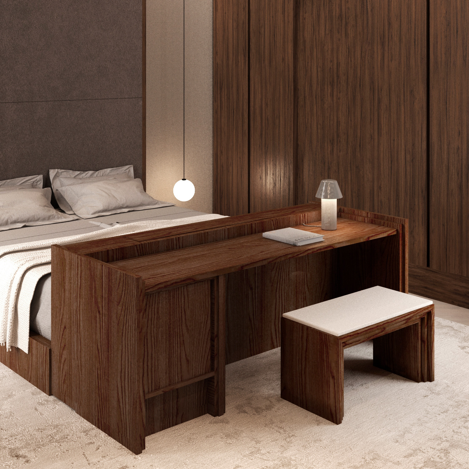 Habitación Deluxe del Hotel Mercer Madrid 5*GL