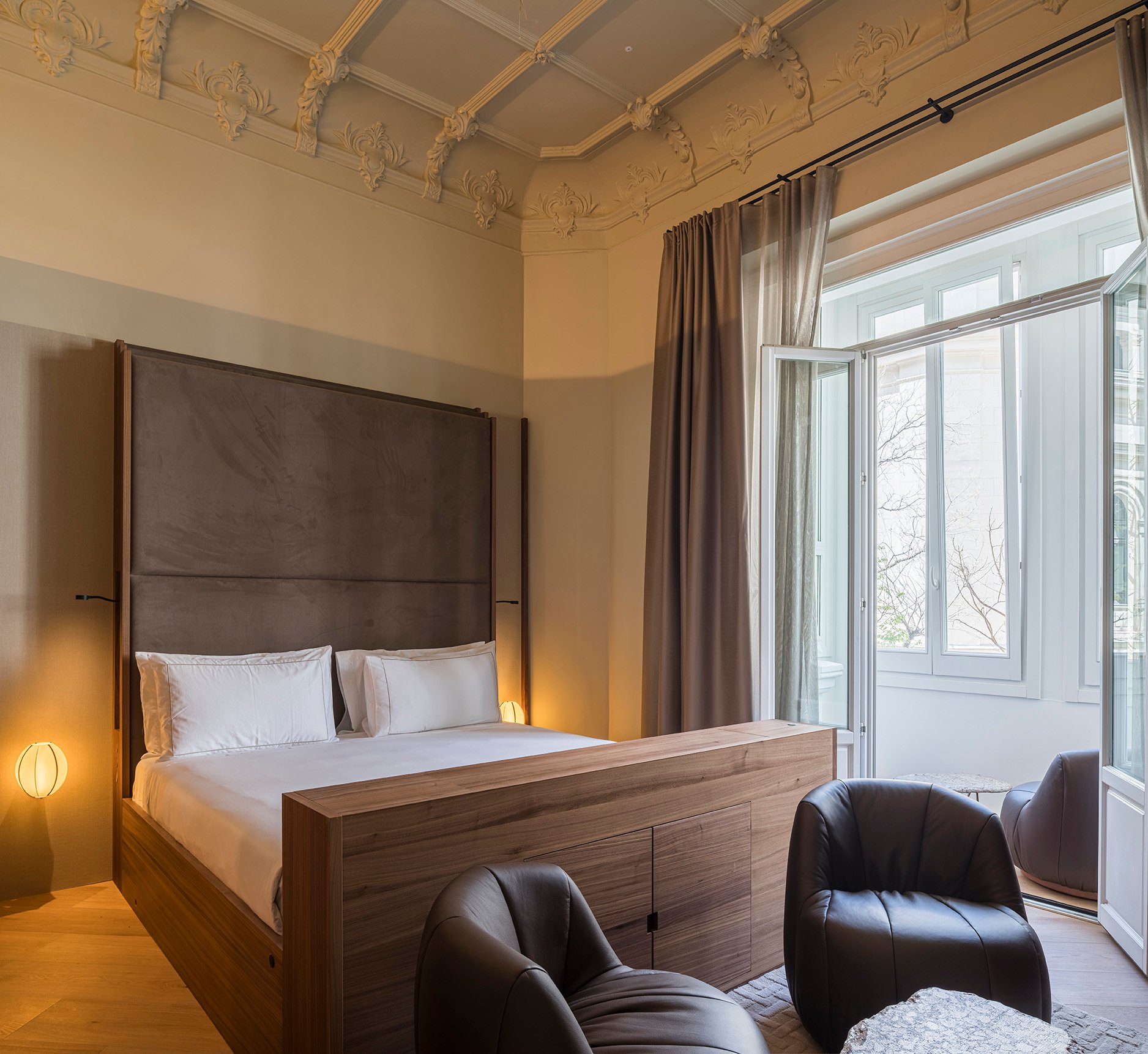 Habitaciones Grand Deluxe en el Hotel Mercer Madrid 5*GL