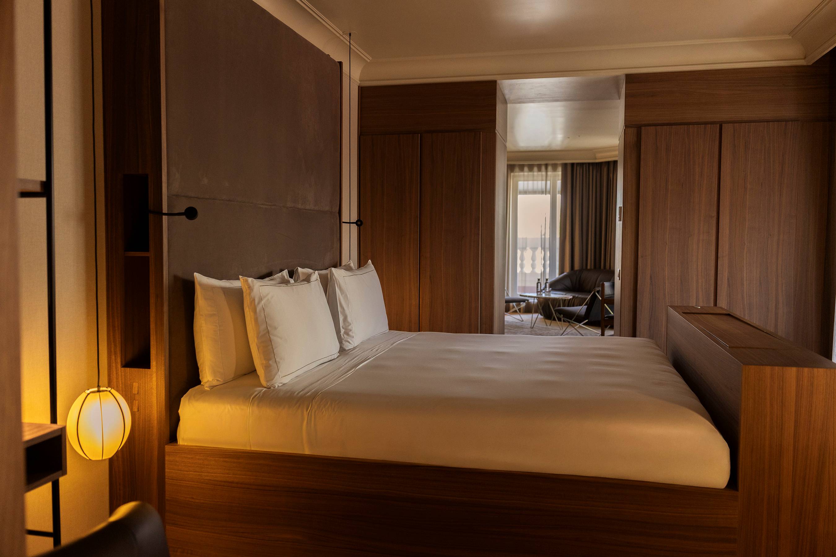 Dormitorio de la Mercer Suite del Hotel Mercer Madrid 5*GL