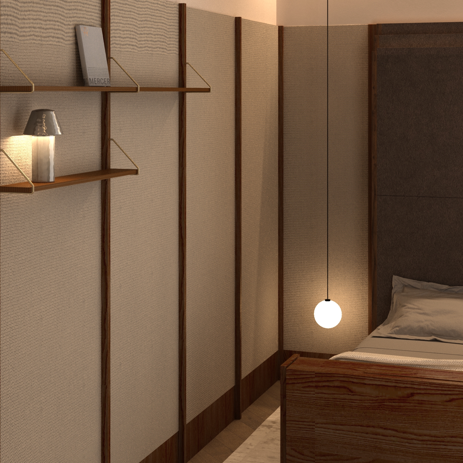 Habitación Grand Deluxe en el Hotel Mercer Madrid 5*GL