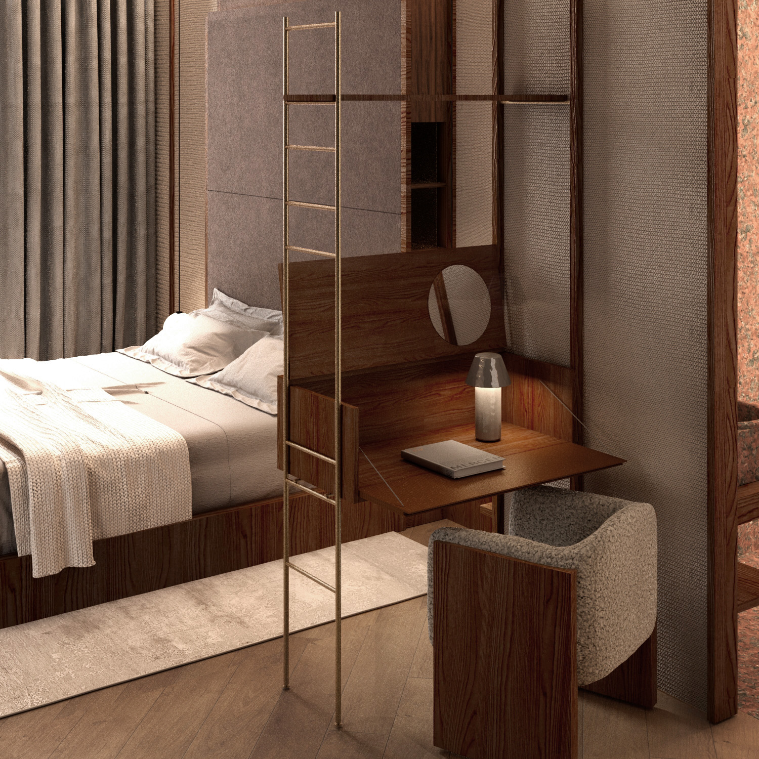 Habitación Grand Deluxe en el Hotel Mercer Madrid 5*GL