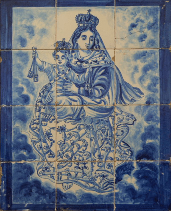 Virgen del Carmen con el niño
