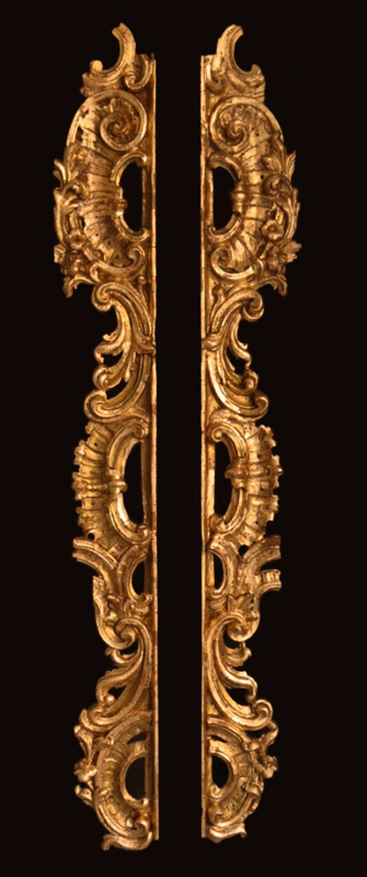 Tallas ornamentales doradas