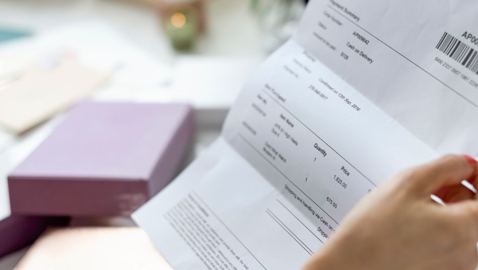 Datos necesarios para una factura