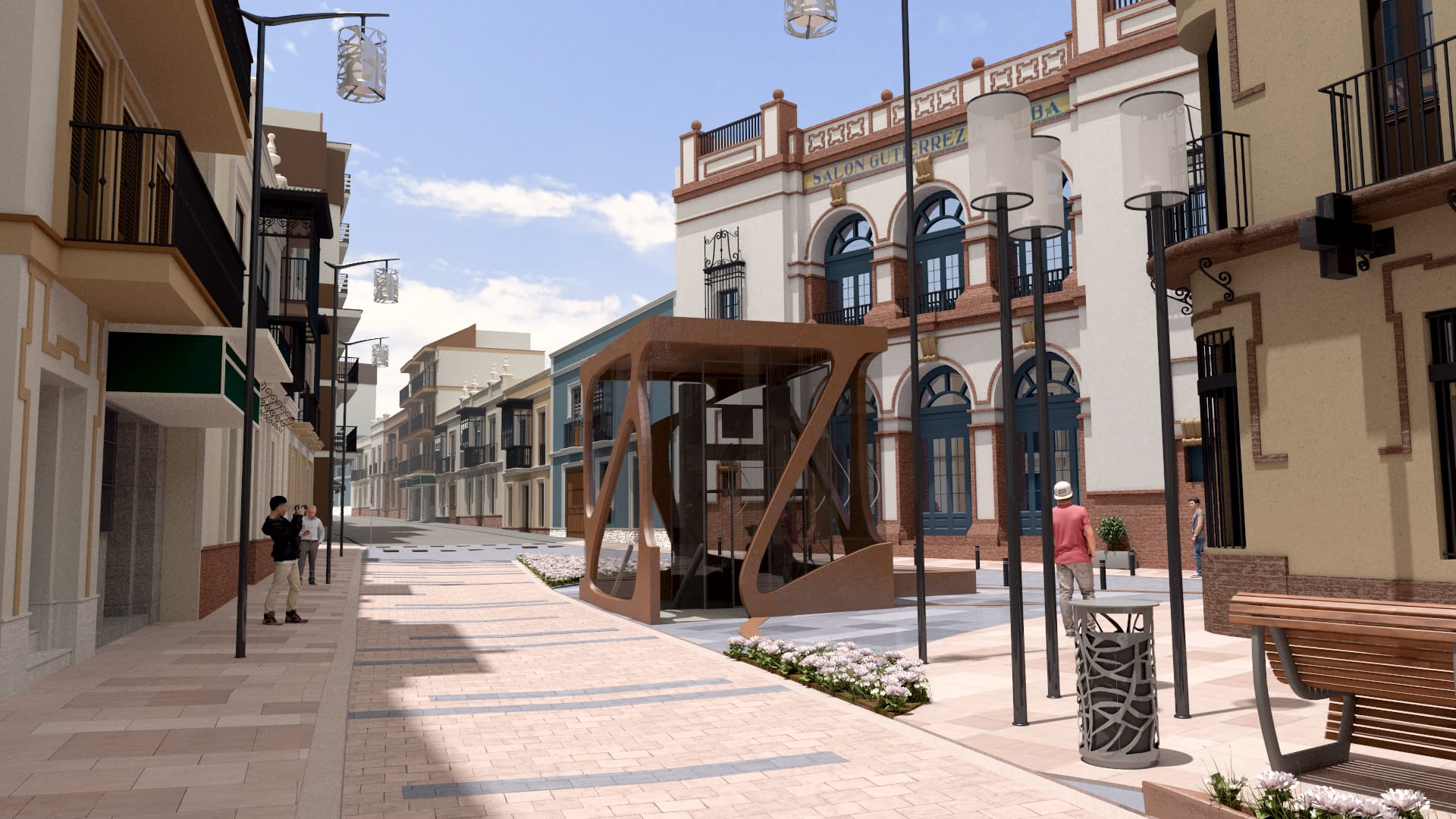 Remodelación de la Calle Ntra. Sra. del Águila y puesta en valor del Molino de la Mina