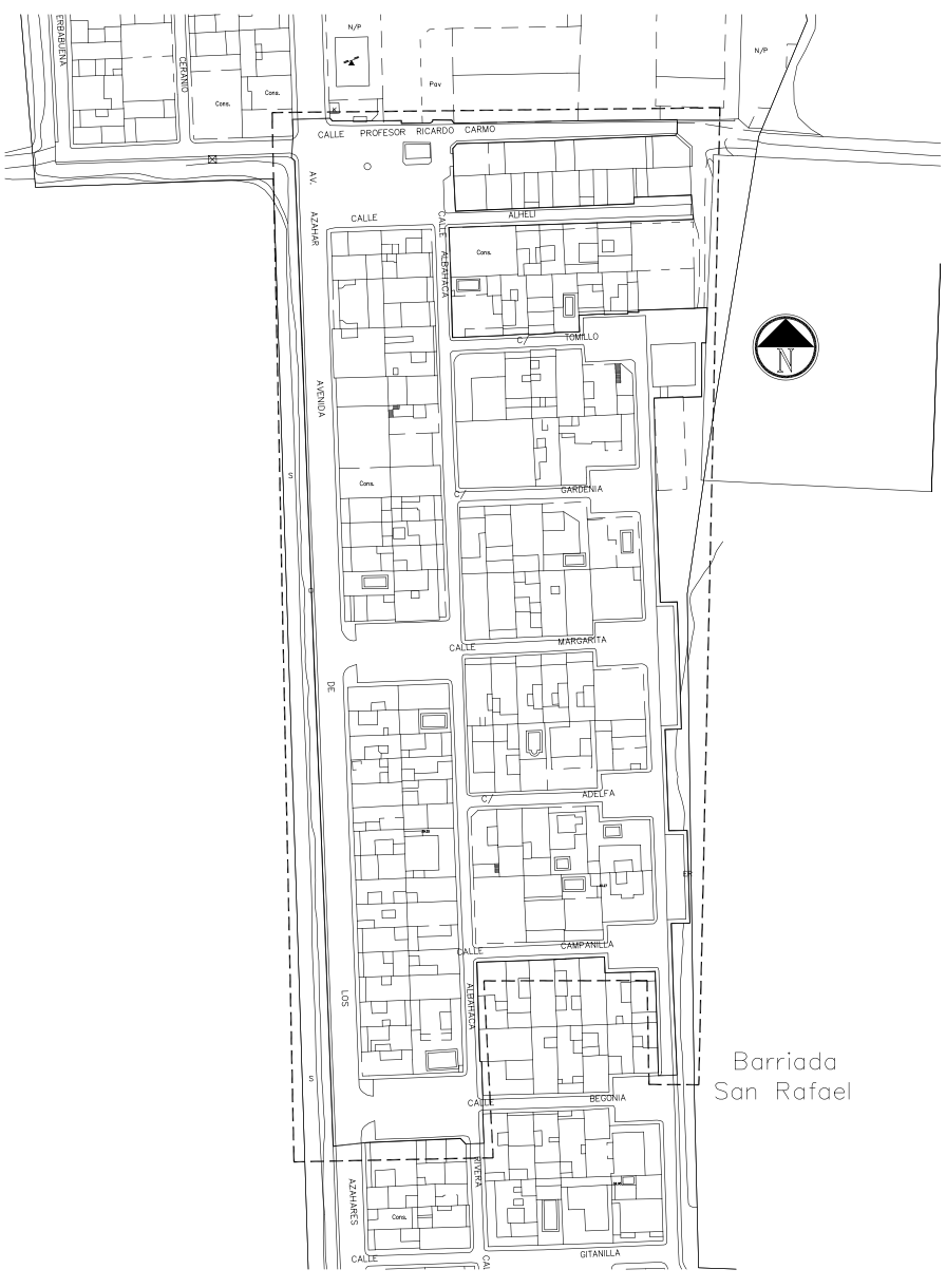 Reurbanización barriada San Rafael
