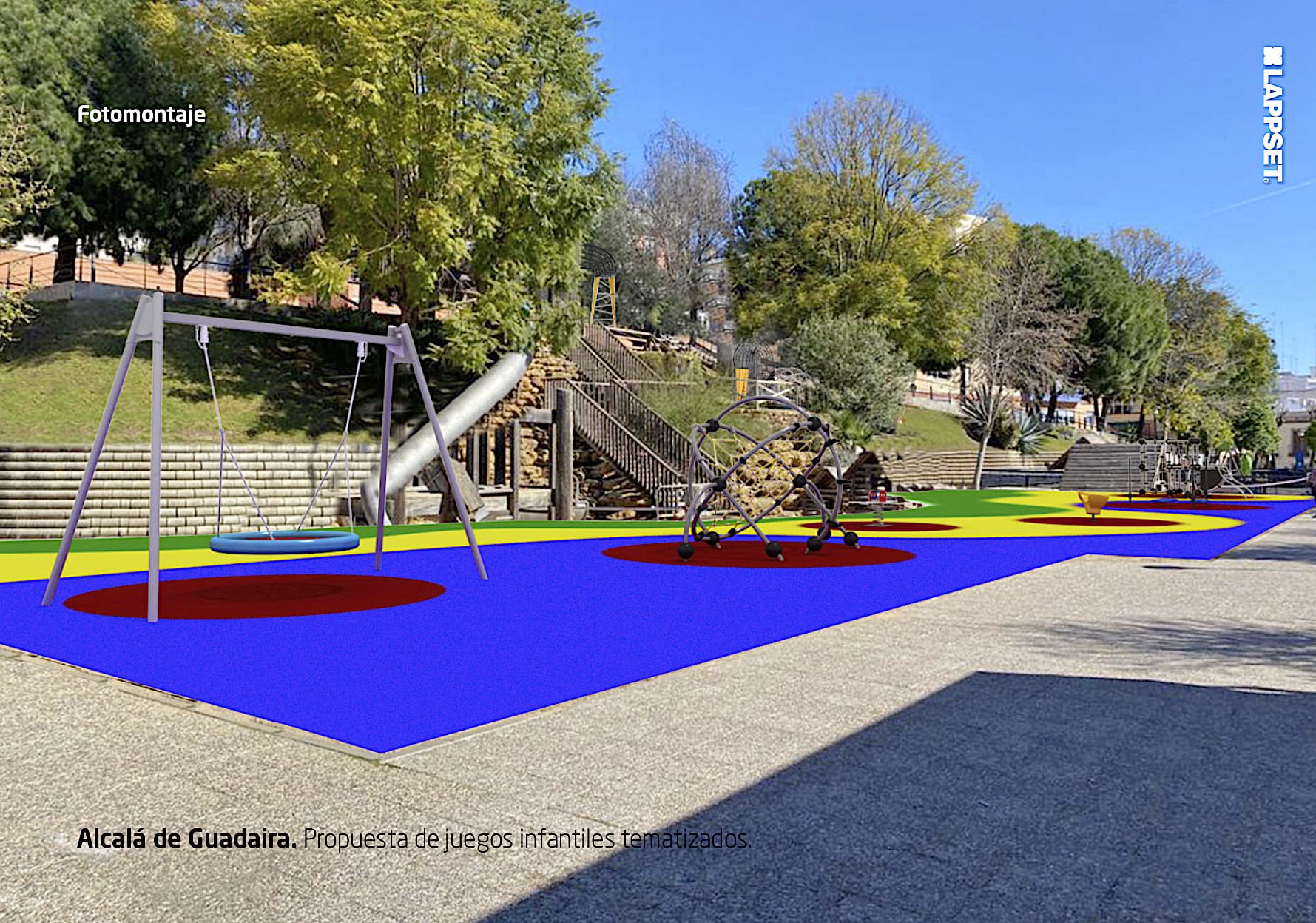Nuevas zonas de juegos infantiles