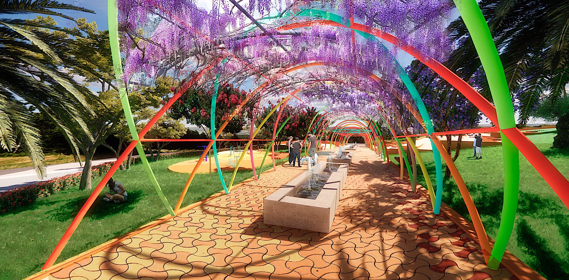 Zonas verdes en Rabesa