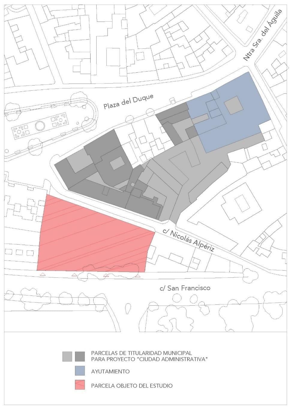 Red de bolsas de aparcamientos públicos