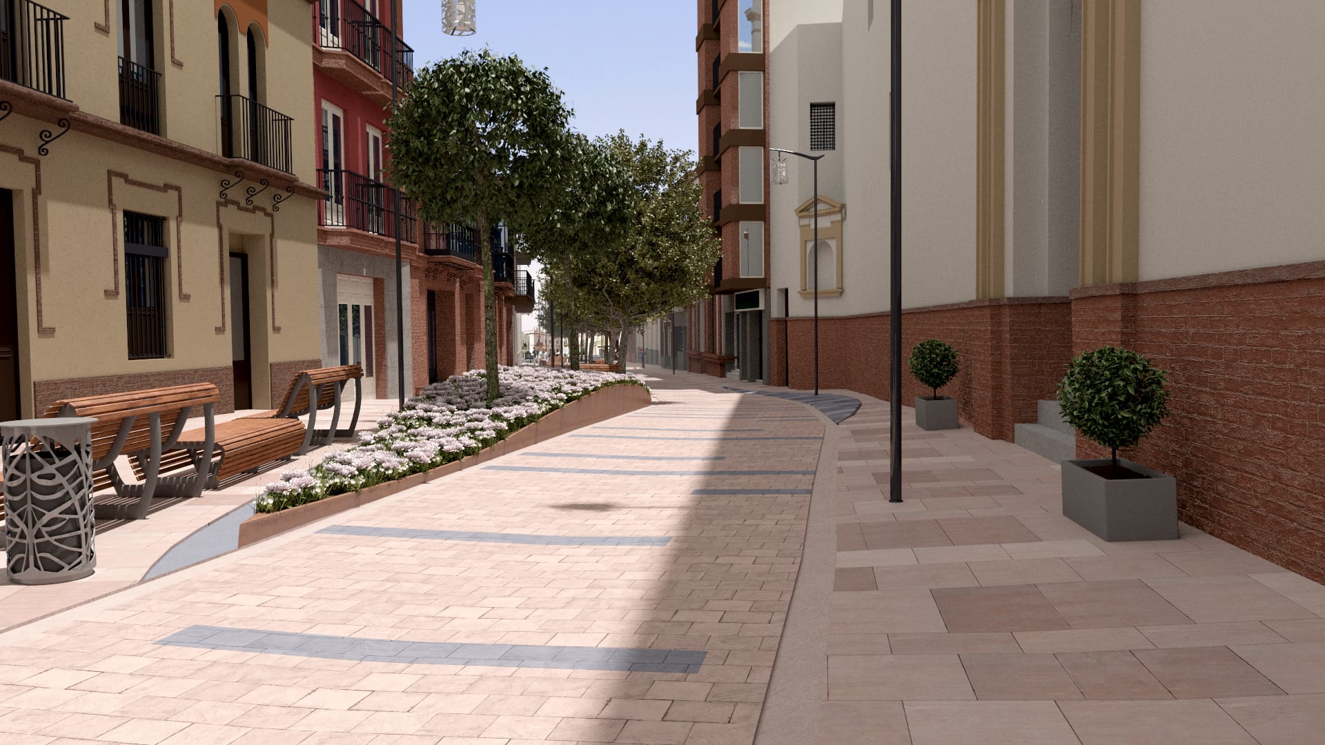 Remodelación de la Calle Ntra. Sra. del Águila y puesta en valor del Molino de la Mina