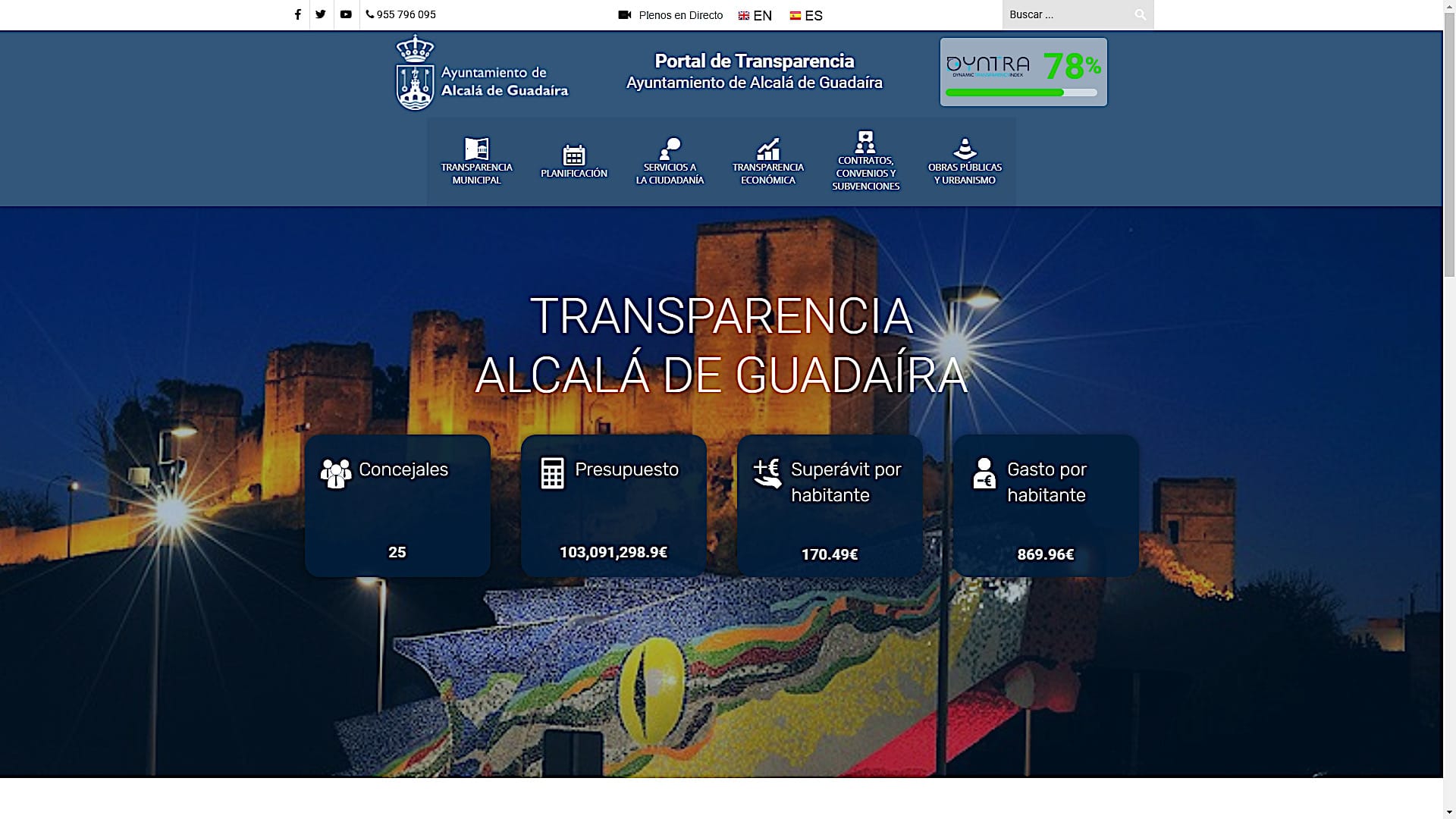 Portal municipal de transparencia