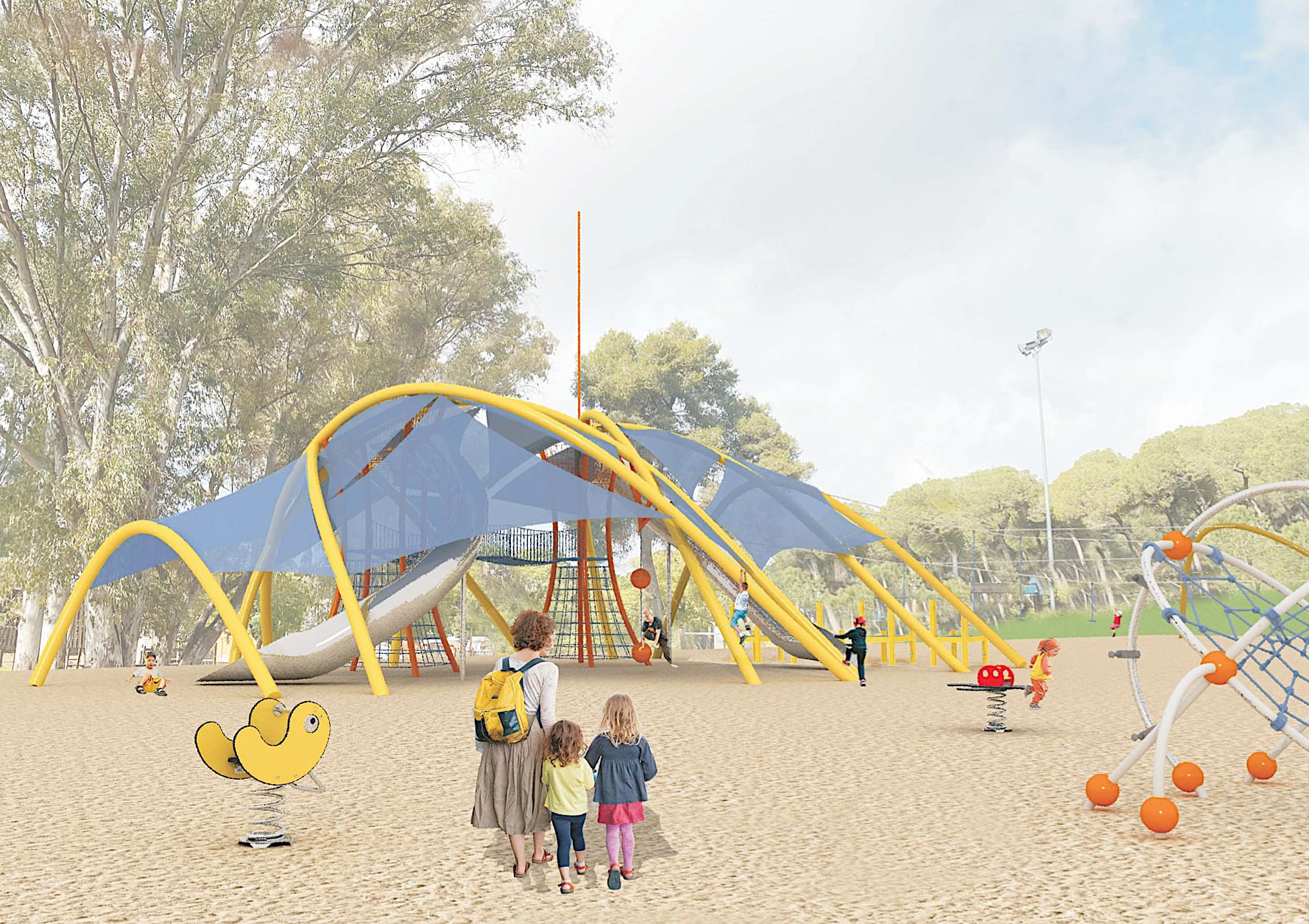 Nuevas zonas de juegos infantiles