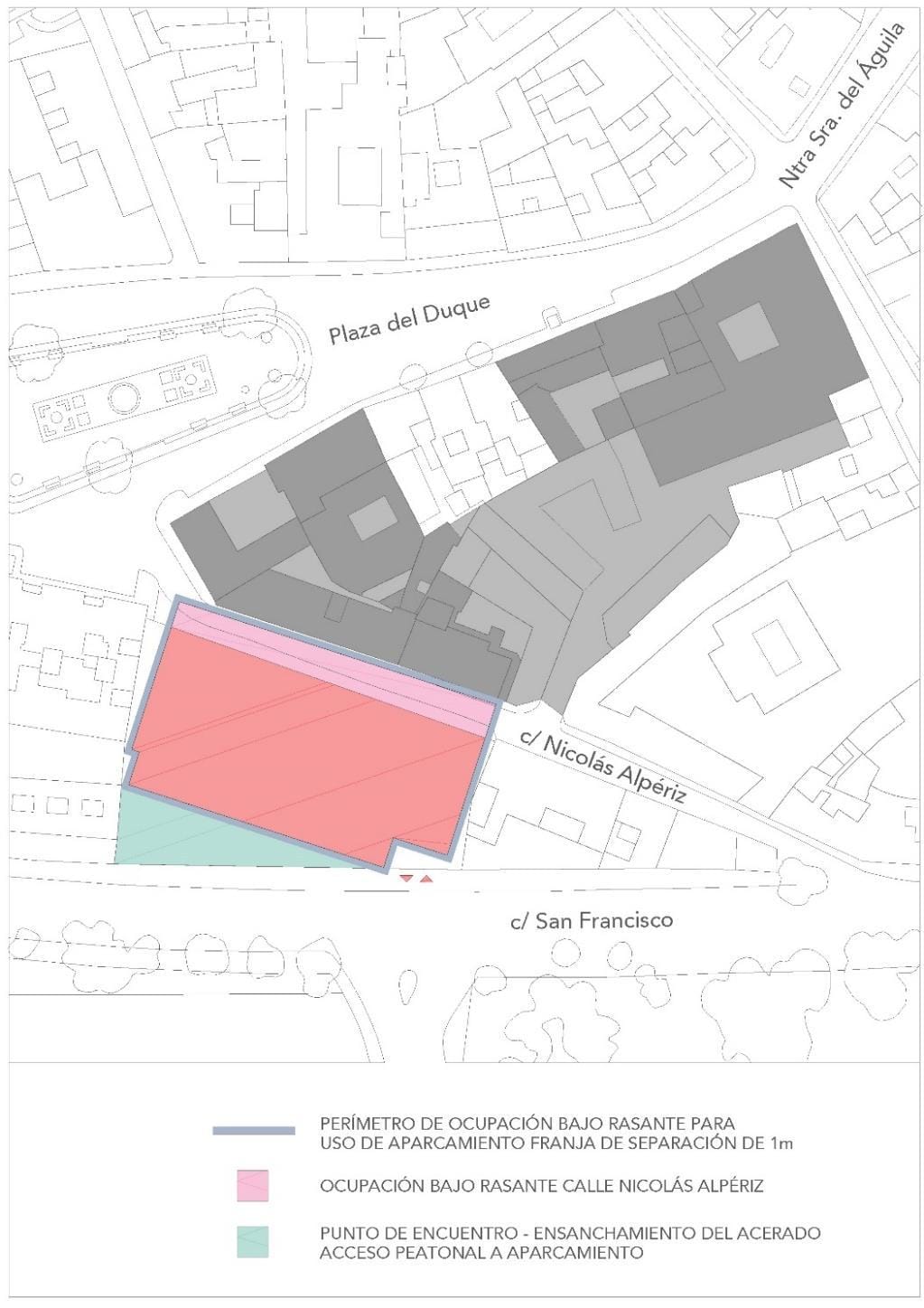 Red de bolsas de aparcamientos públicos