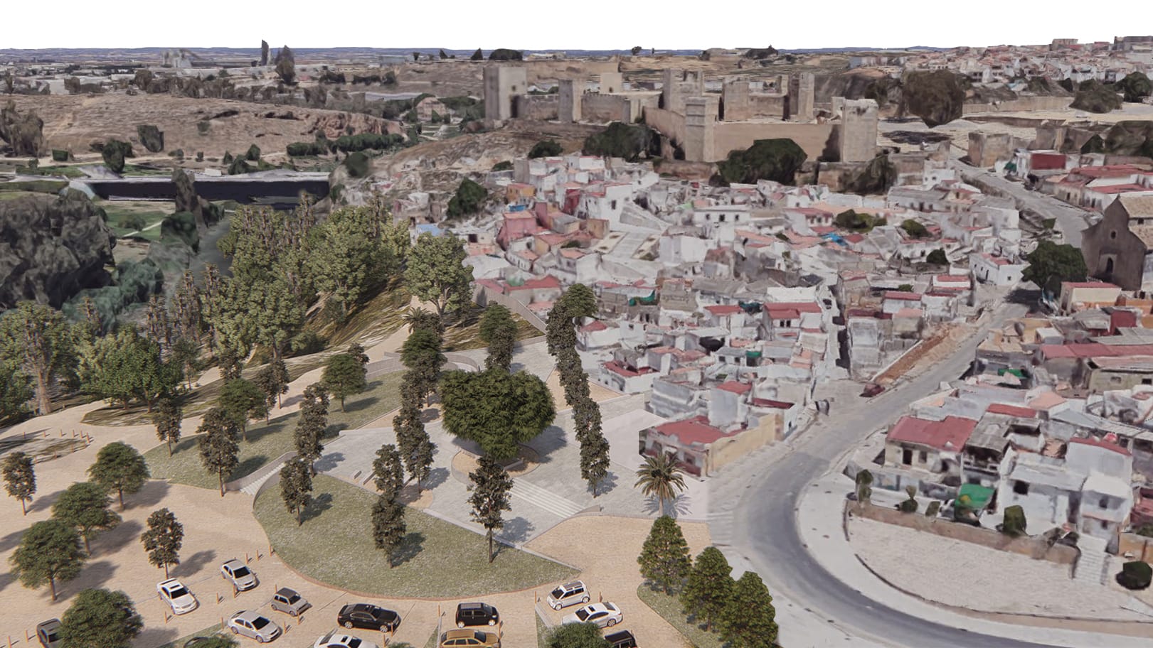 Reurbanización del Parque del Arrabal – El Castillo