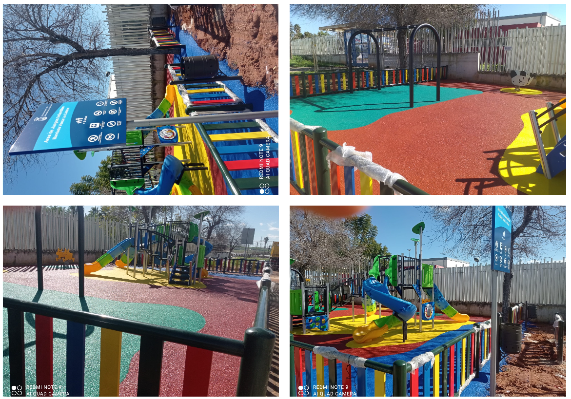 Juegos infantiles barriada La Liebre