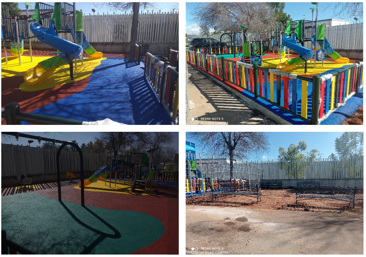 Juegos infantiles barriada La Liebre