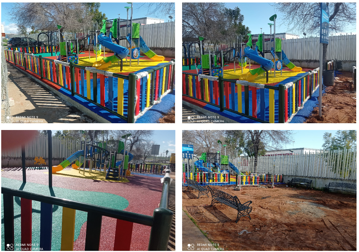 Juegos infantiles barriada La Liebre