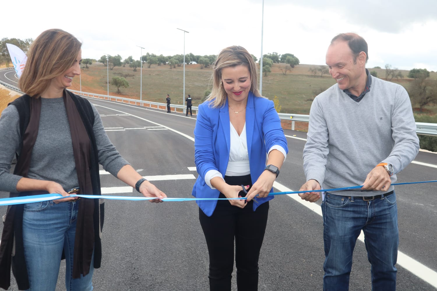 La alcaldesa de Alcalá inaugura el Vial Intermedio, pieza clave del Plan de Movilidad Urbana