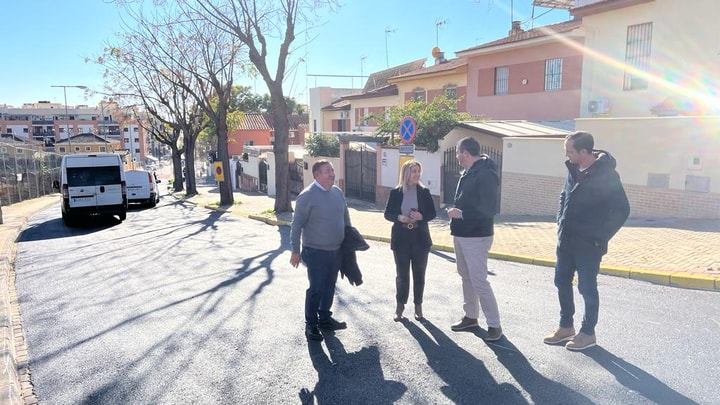 La calle Alcalá Zamora se abrirá al tráfico por primera vez este fin de semana