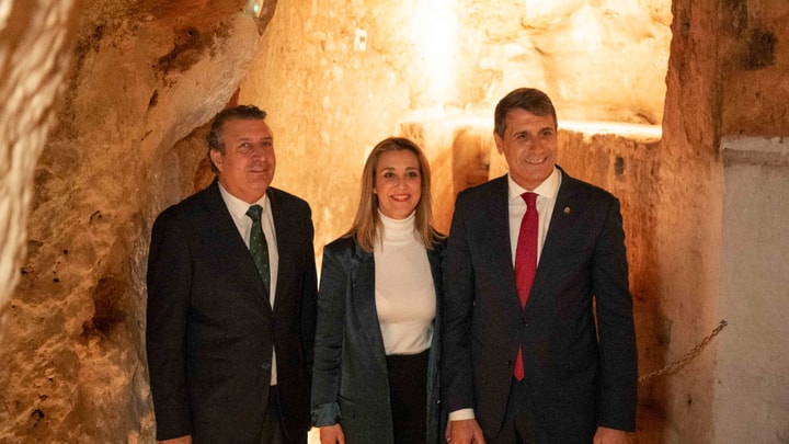 Abierta al público la joya patrimonial del molino subterráneo de La Mina