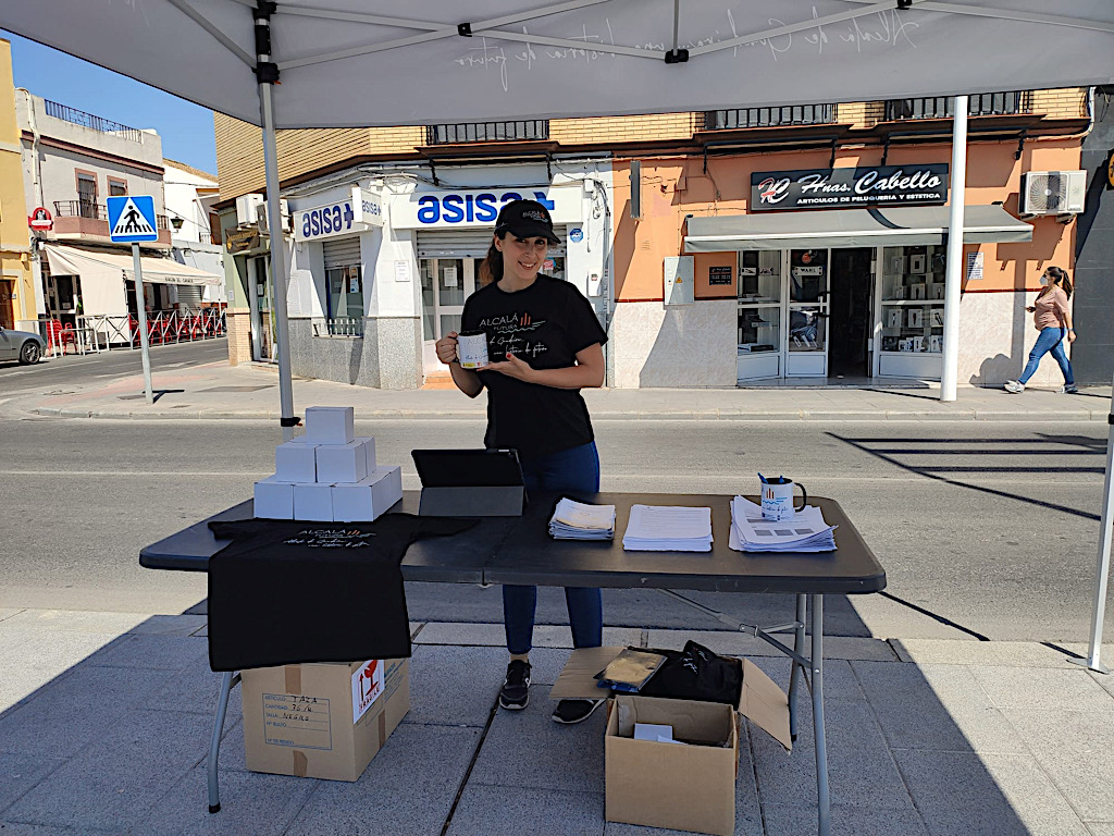 Carpa Centro Salud zona norte y calle Silos