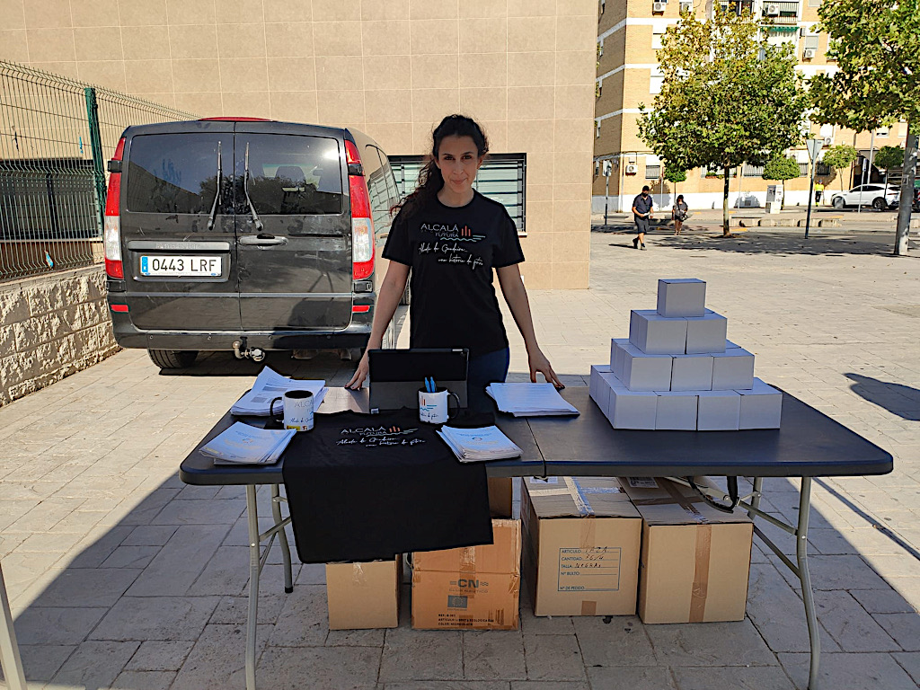 Carpa Centro Salud zona norte y calle Silos