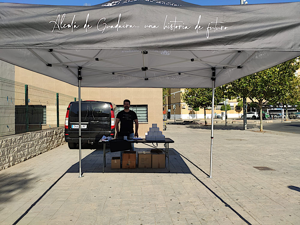 Carpa Centro Salud zona norte y calle Silos