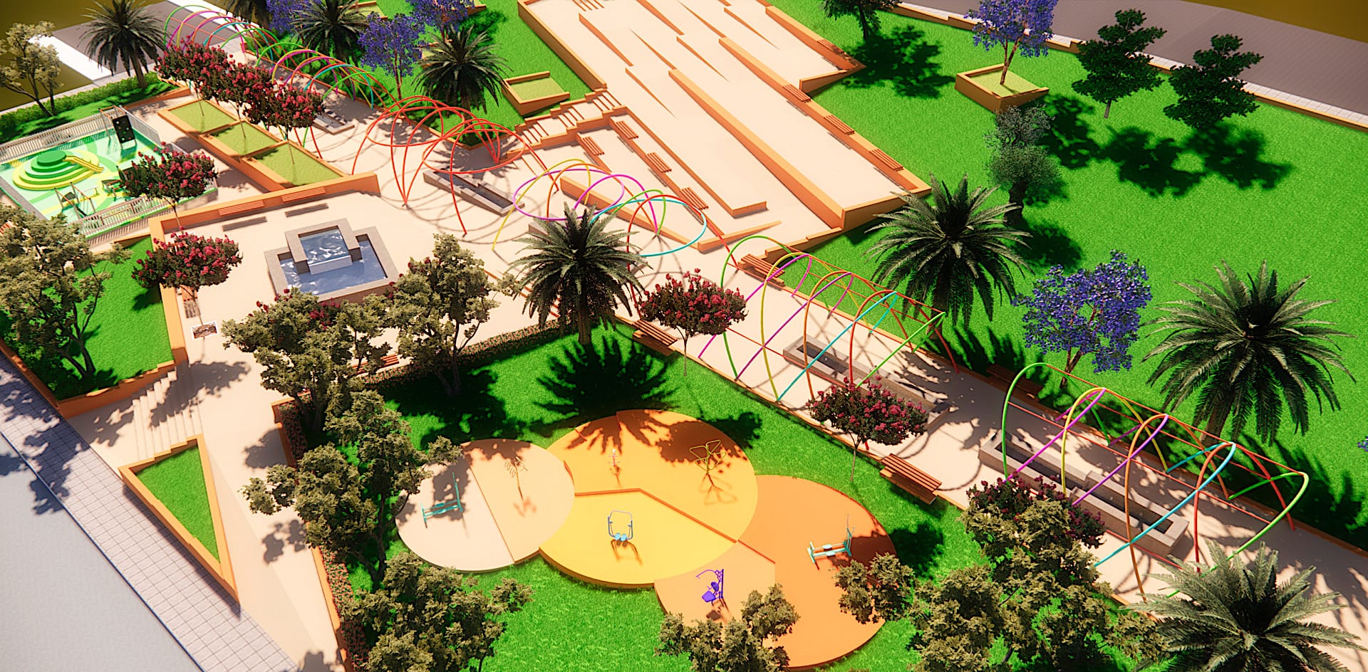 Desarrollando nuevos equipamientos que favorezcan la cohesión social