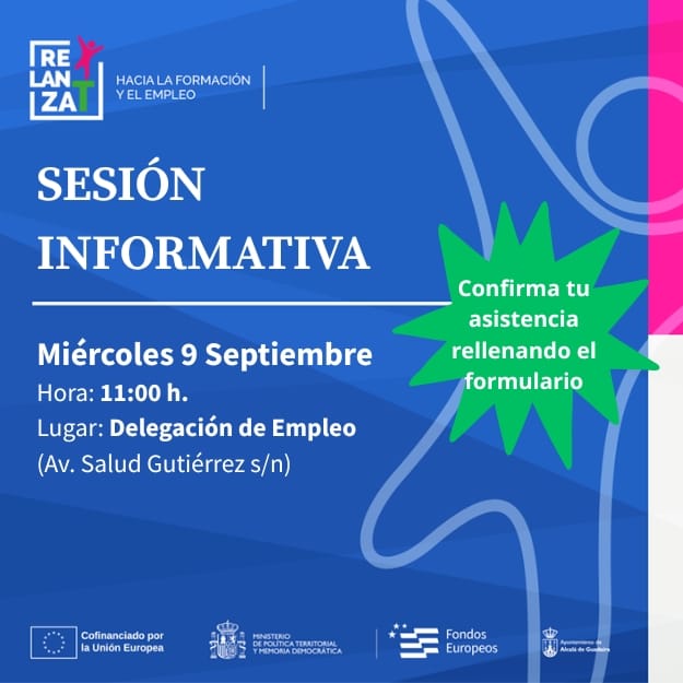 RELANZA-T organiza el 9 de septiembre, a las 11:00 h., una sesión informativa sobre la ampliación de la 2ª convocatoria y las próximas convocatorias