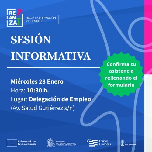 Nueva oportunidad para conocer el proyecto RELANZA-T: sesión informativa el 28 de enero