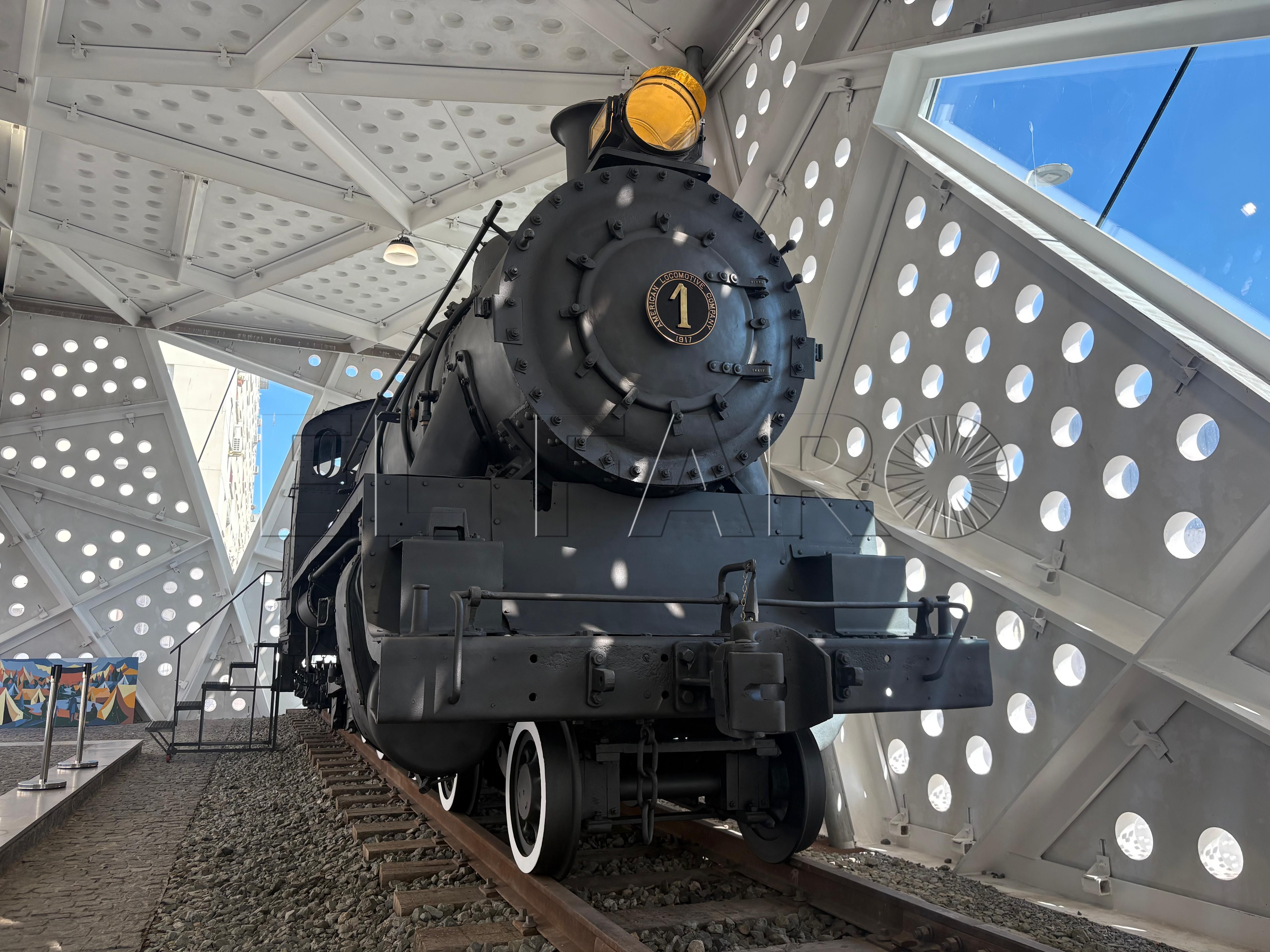 La locomotora de Ceuta cobra vida: restaurada y lista para su visita