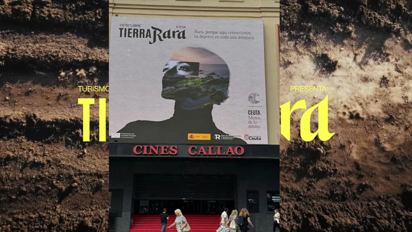 Ceuta presume de su “Tierra Rara” en el corazón de Madrid desde los Cines Callao
