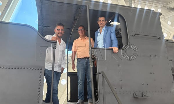 Un paseo por la historia; punto y final a la restauración de la locomotora